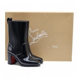 Christian Louboutin Loubirain Boots - PVC and Rubber - Black 35 4.5 US $700
